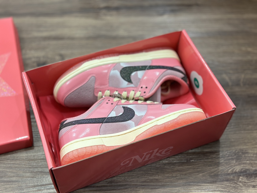 NIKE SB Dunk Low Barbie Pink Foam Low-top Casual Sports Shoes FN8927-621