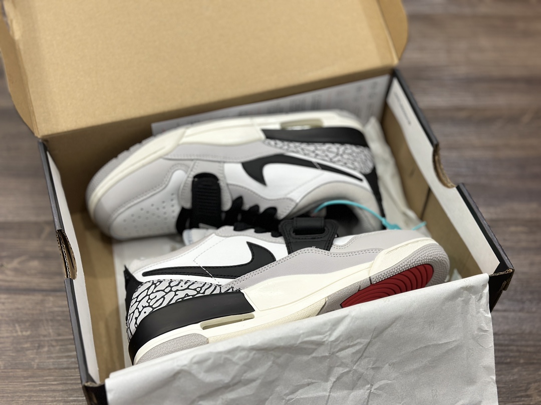 纯原全头层 Air Jordan Legacy 312 low 低帮篮球鞋 CD7069-101