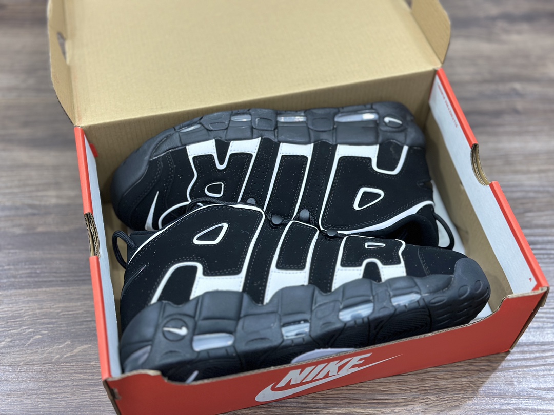 Nike Air More Uptempo Pippen full palm air cushion retro basketball shoes FV2291-001