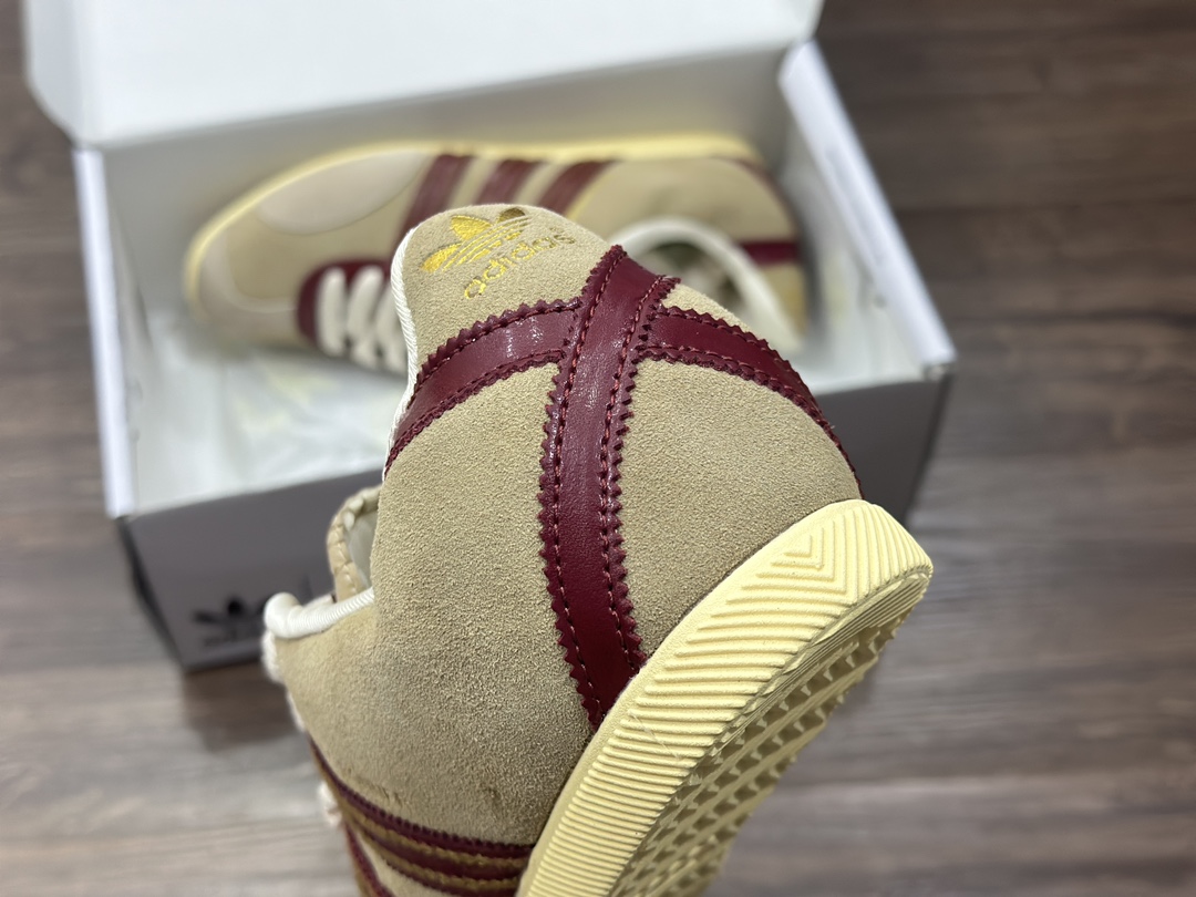 Wales Bonner x Adidas Original Japan 2022S Trefoil Unisex Limited Edition Retro Sneakers GY5750