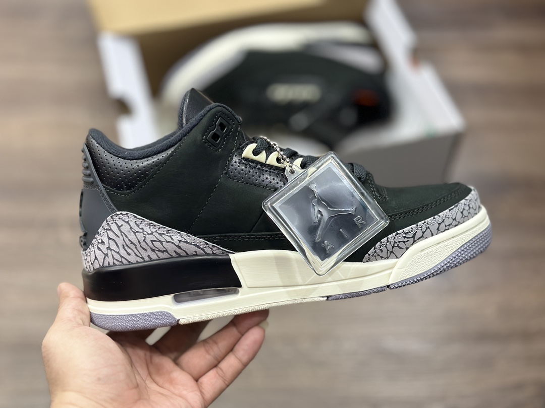 360 Air Jordan 3 AJ3 “奥利奥小黑水泥” CK9246-001