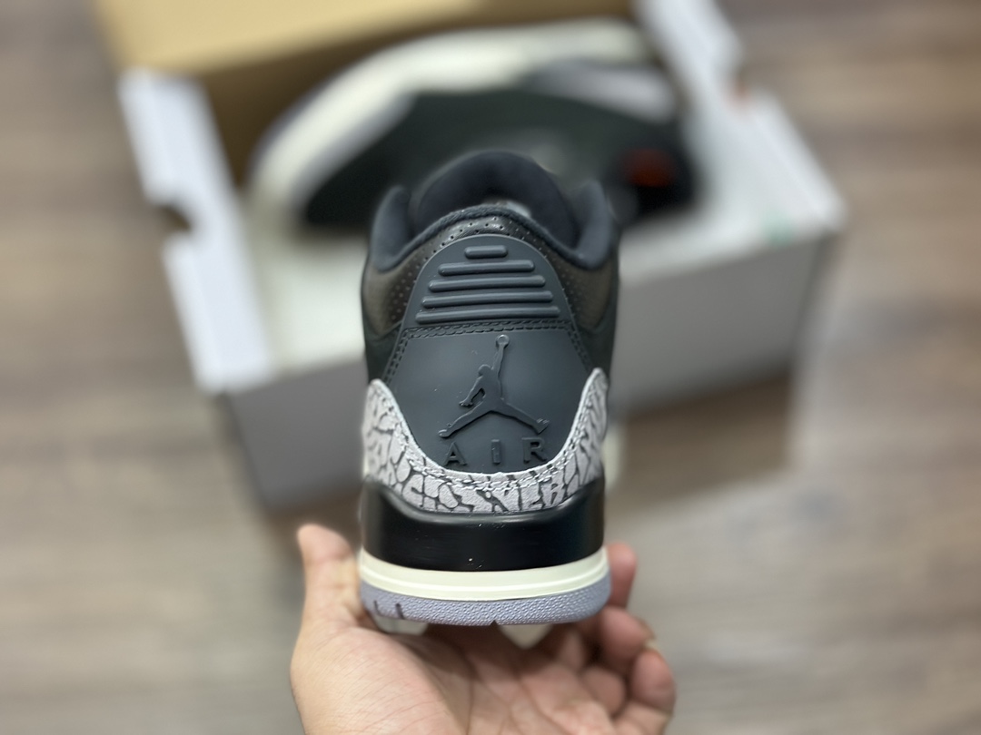 360 Air Jordan 3 AJ3 “奥利奥小黑水泥” CK9246-001