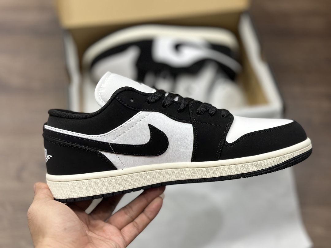 200 Air Jordan 1 Low AJ1 乔1 黑白皮质 低帮休闲板鞋 FB9893-101