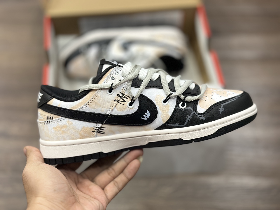 260 NIKE SB Dunk Low 绑带 低帮休闲运动鞋  DD1391-100