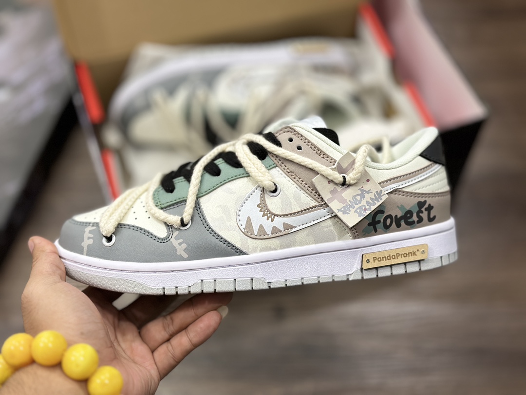 280 NIKE SB Dunk Low 绑带 低帮休闲运动鞋  DV0831-101