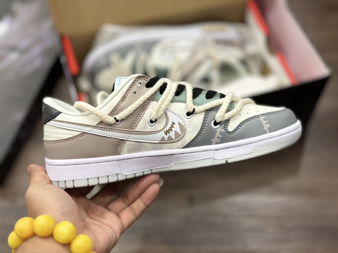 280 NIKE SB Dunk Low 绑带 低帮休闲运动鞋  DV0831-101