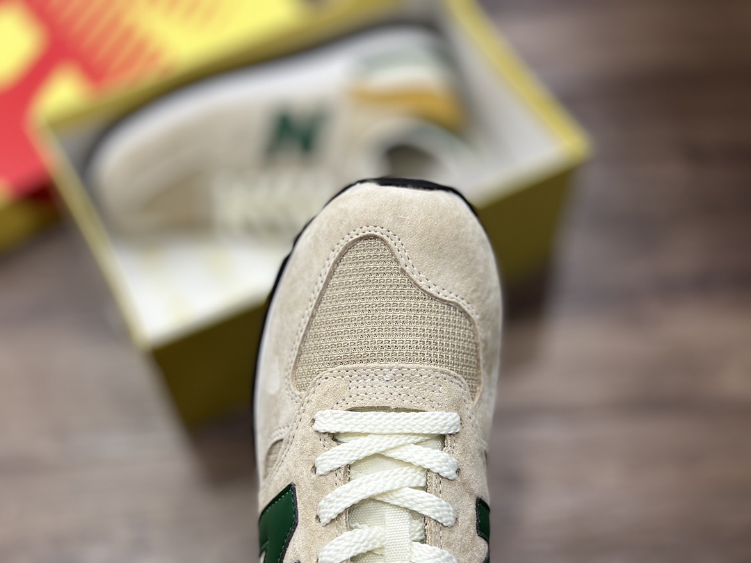 200 NB新百伦New Balance Made in USA 990V1高端美产系列低帮慢跑鞋“橙绿” M990TG1