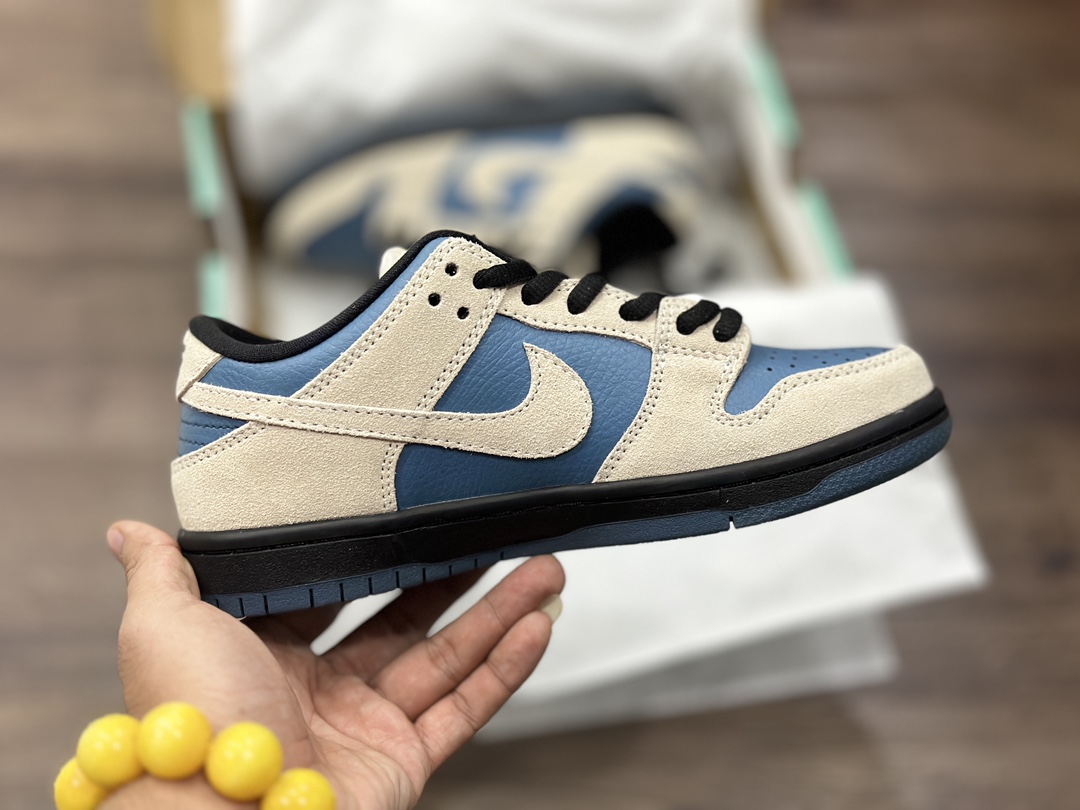 220 NIKE SB Dunk Low 灰蓝 低帮休闲运动鞋  BQ6817-200