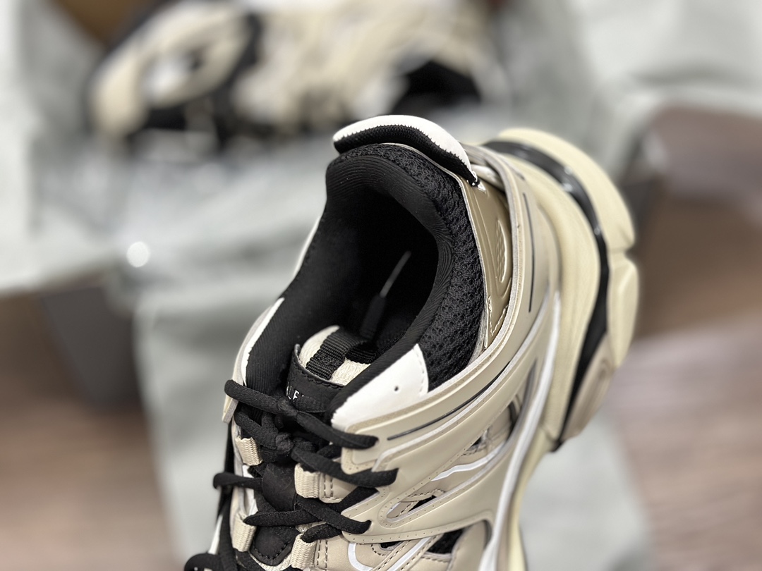 3.0 third generation outdoor concept shoes Balenciaga x adidas Sneaker Tess s.Gomma MAILLE WHITE/ORANGE pure original version