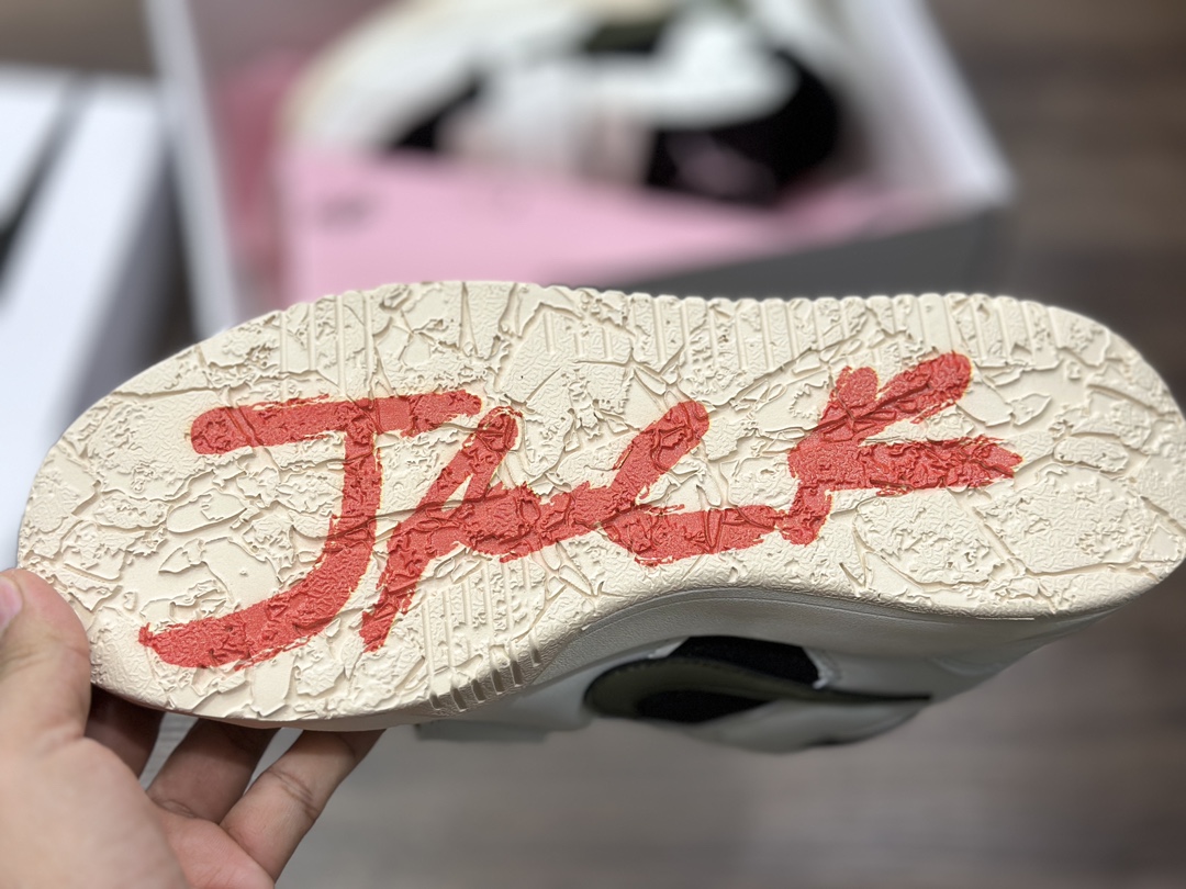 200 TS联名 x Jordan 白绿 新倒钩 Travis Scott x Jordan Cut The Check TR 签名篮球鞋 FZ8117-041