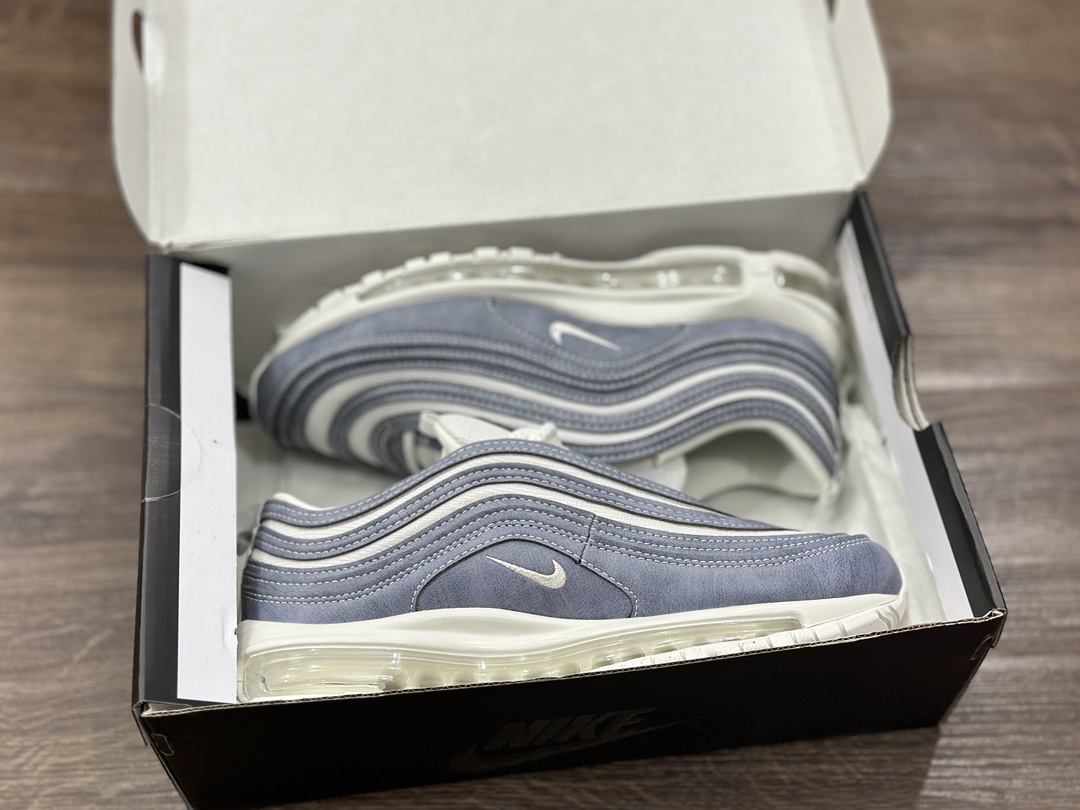 230 Nike  Air Max 97 全掌气垫复古子弹跑步鞋 DX6932-001