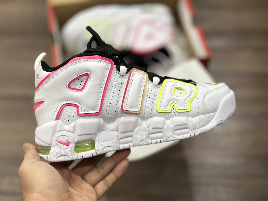 260 Nike WMNS Air More Uptempo GS”Barely Green0“ 皮蓬初代系列篮球鞋  FD0865-100