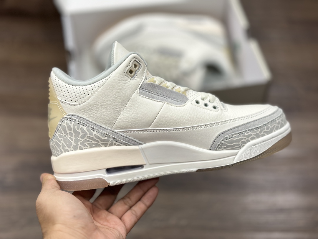 320 Nike Air Jordan 3 Retro SE 乔3 爆裂纹 复刻篮球鞋 FJ9479-100