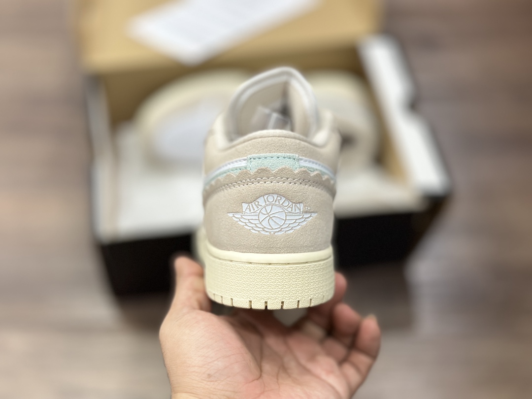 240 Air Jordan 1 Low AJ1 乔1 白绿粉 低帮休闲板鞋 DZ5356-800