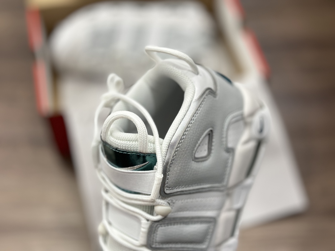 260 Nike WMNS Air More Uptempo GS”Barely Green0“ 皮蓬篮球鞋 DR7854-100