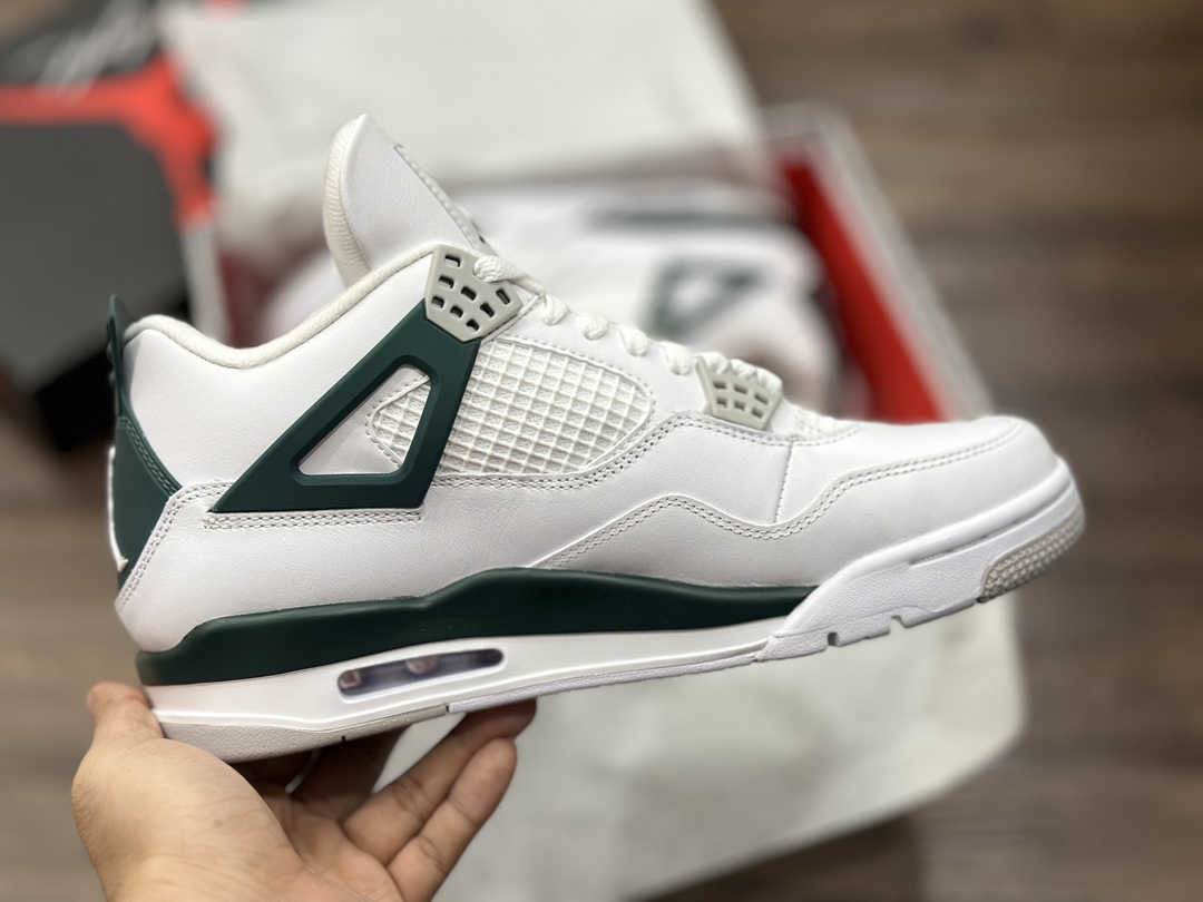 380 Air Jordan 4 AJ4 乔4 氧化绿 篮球鞋 FQ8138-103