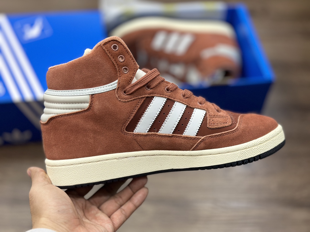 260 Adidas Originals Centennial 85 MID 红白 复古低帮休闲板鞋 FZ5993