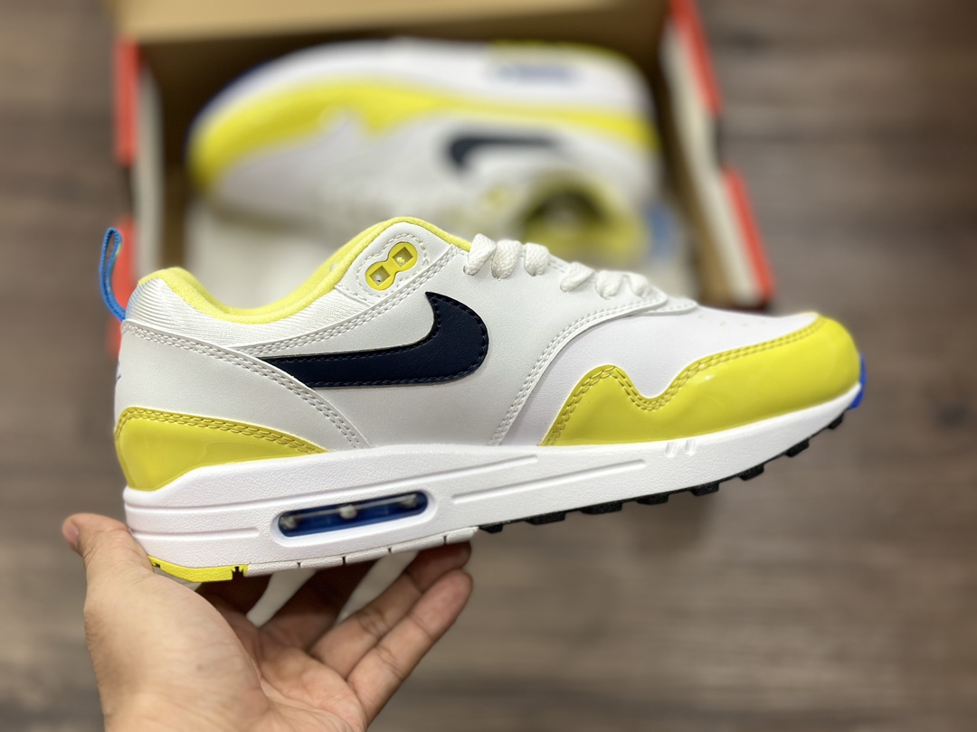 220 Nike Air Max 1 白黄 气垫复古休闲跑步鞋 FN8075-101