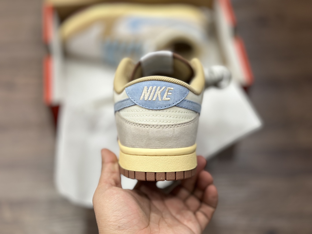 220 NIKE SB Dunk Low 沙黄淡蓝 低帮休闲运动鞋 HF0106-100