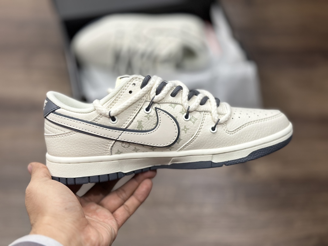 300 NIKE SB Dunk Low 绑带 LV 低帮休闲运动鞋 FC1688-136