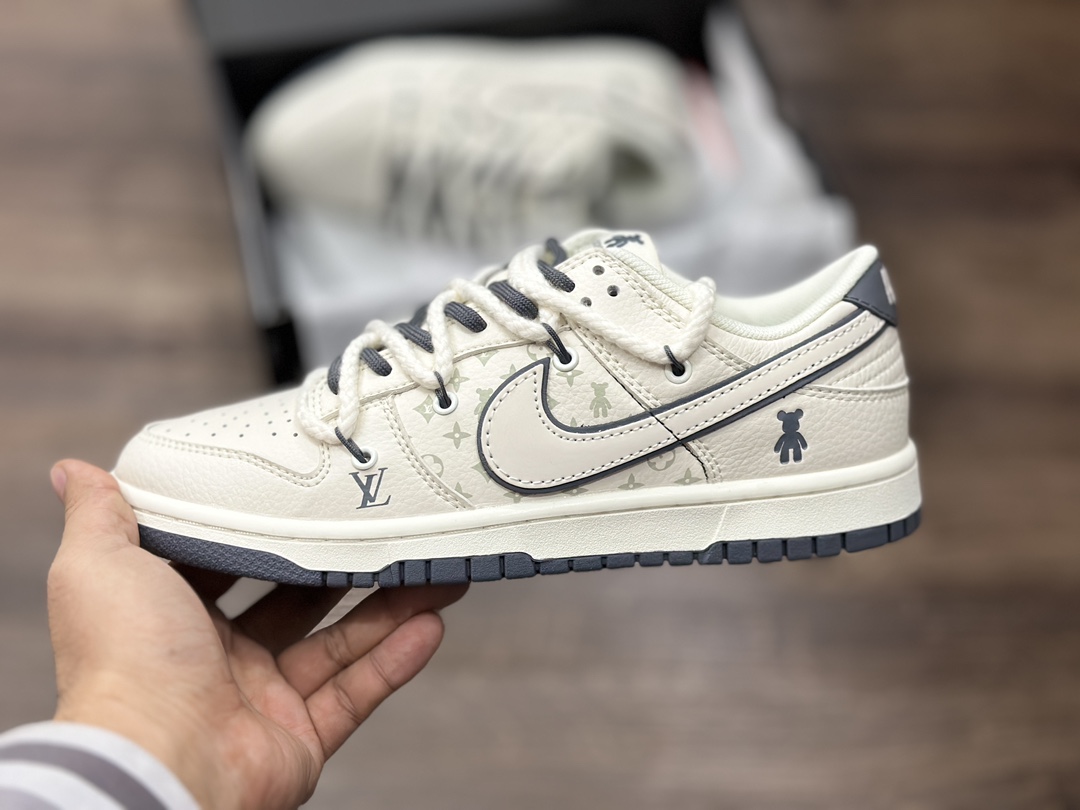 300 NIKE SB Dunk Low 绑带 LV 低帮休闲运动鞋 FC1688-136