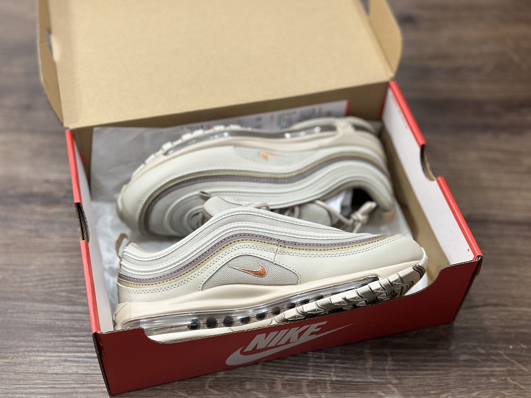 Nike Air Max 97 灰子弹 全掌气垫复古子弹跑步鞋 DX3947-200