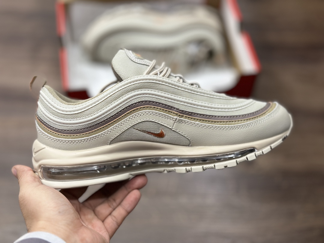 Nike Air Max 97 灰子弹 全掌气垫复古子弹跑步鞋 DX3947-200