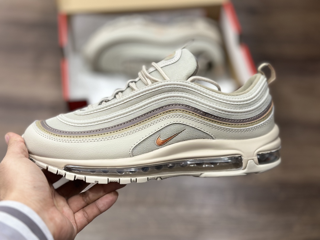 Nike Air Max 97 灰子弹 全掌气垫复古子弹跑步鞋 DX3947-200