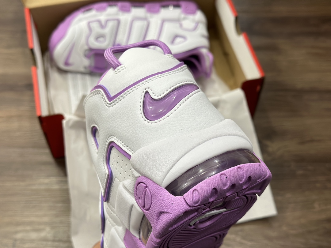 260 Nike WMNS Air More Uptempo GS”Barely Green0“ 皮蓬白紫  FN6976-100