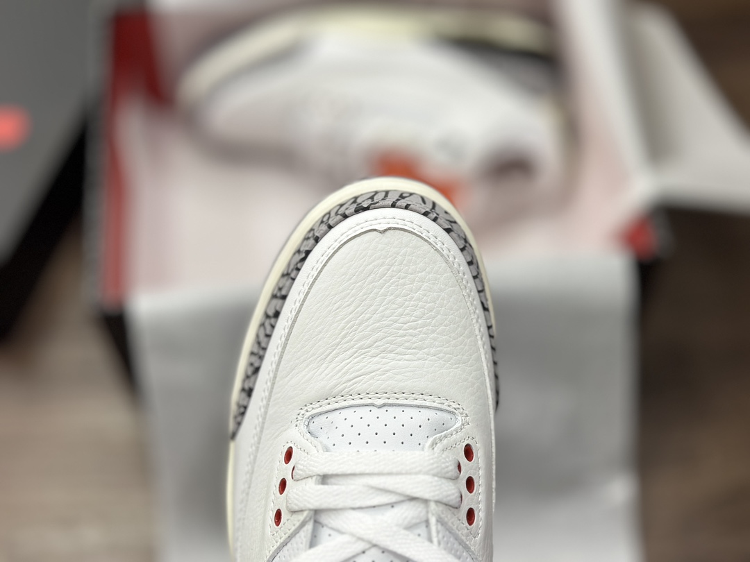 260 Air Jordan 3 AJ3 乔3 做旧白水泥 乔丹篮球鞋  DN3707-100