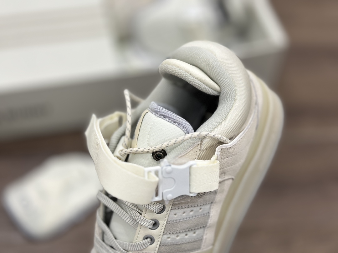 280 Bunny x adidas Forum Low 机能魔术贴礼盒 兔 HQ2153