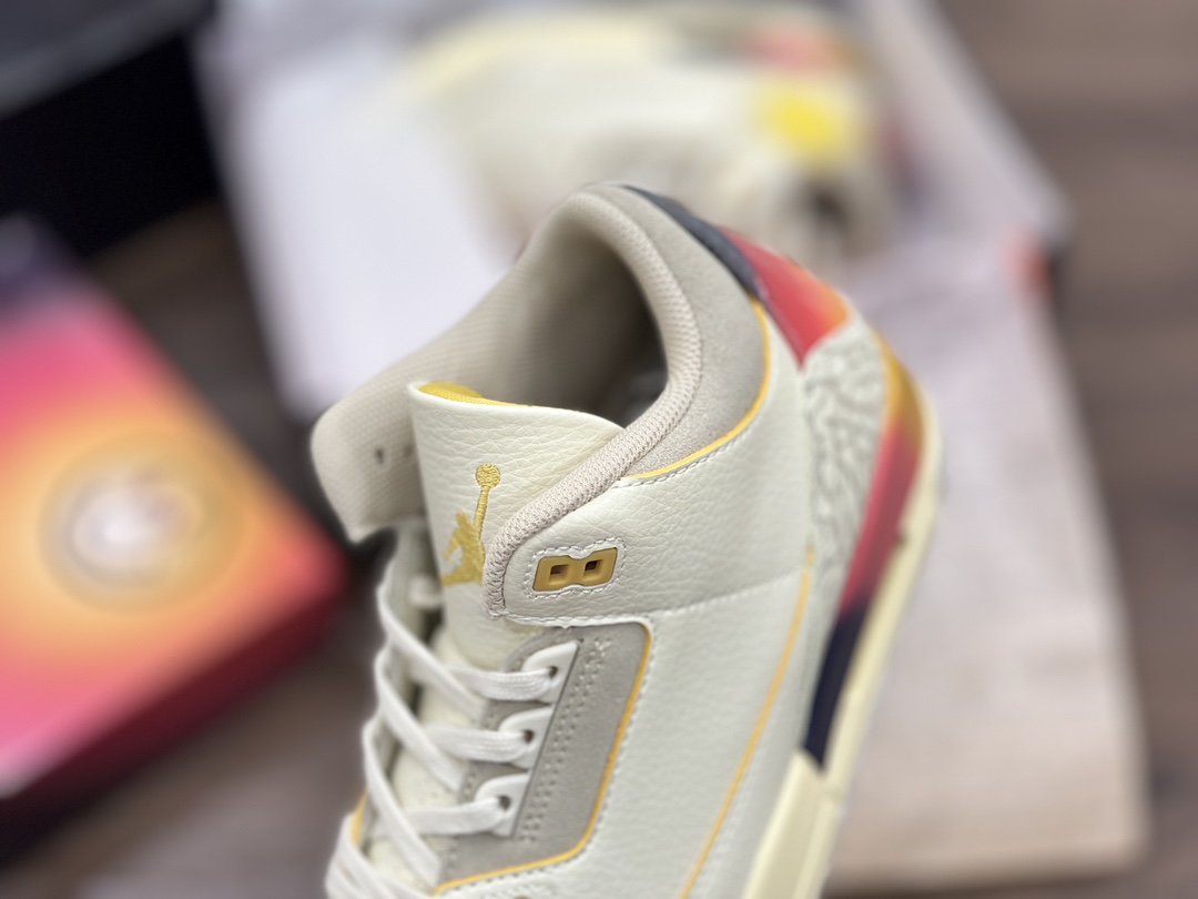 260 Air Jordan 3 AJ3 乔3 白彩虹屁 篮球鞋  FN0344-901