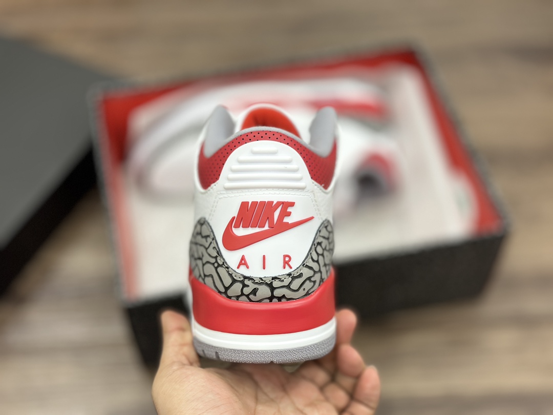 260 Air Jordan 3 AJ3 乔3 火焰红 篮球鞋 DN3707-160