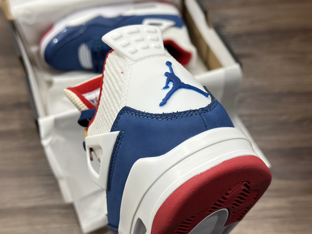 Air Jordan 4 aj4 Joe 4 Doraemon white blue red DR6952-400