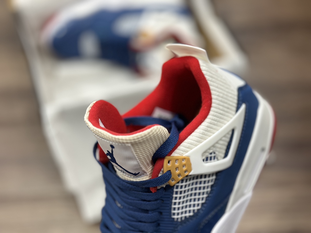 Air Jordan 4 aj4 Joe 4 Doraemon white blue red DR6952-400