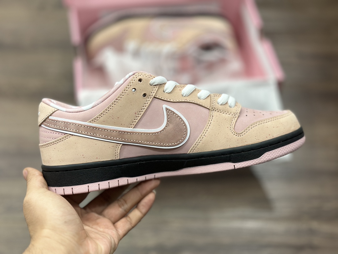 NIKE SB Dunk Low Pink Lobster Low-top Casual Sports Shoes BV1310-800