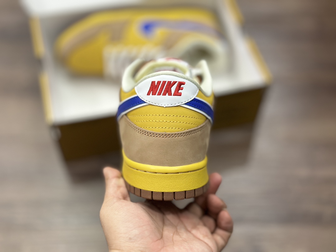 NIKE SB Dunk Low Yellow Lobster Low-top Casual Sports Shoes 313170-741