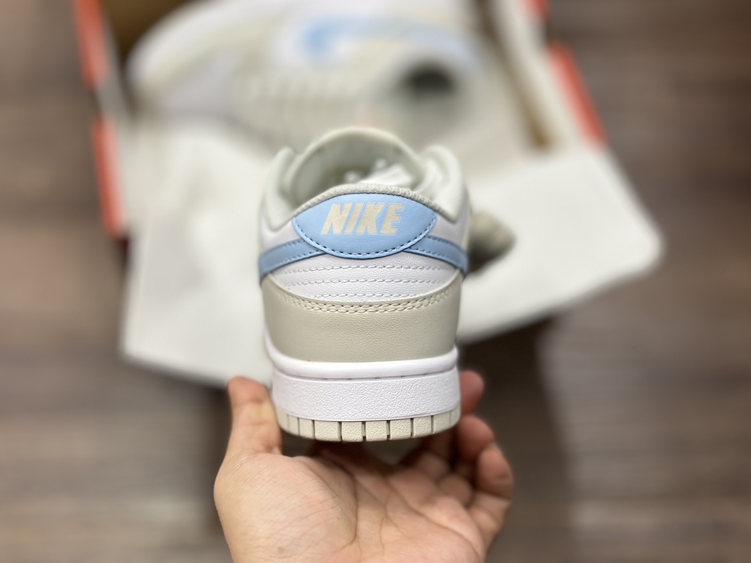 220 NIKE SB Dunk Low 白灰蓝 双勾 低帮休闲运动鞋  HF0023-100