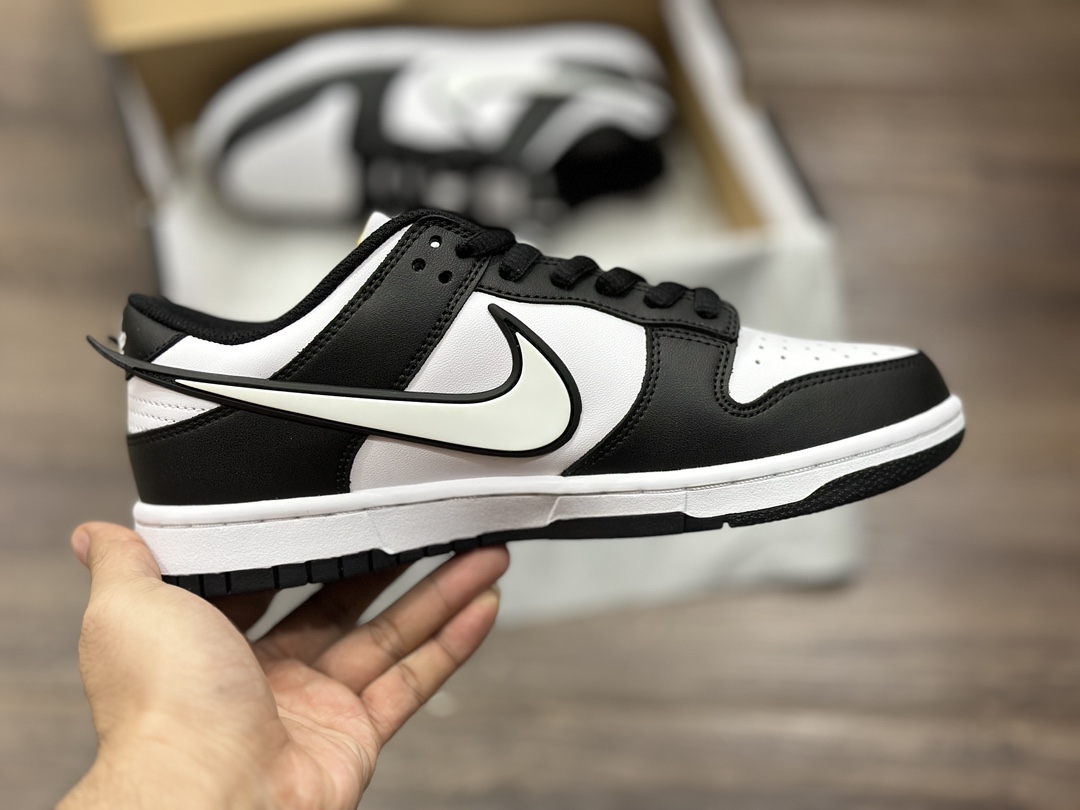 300 NIKE SB Dunk Low 熊猫 白大勾 低帮休闲运动鞋 JD1828-310