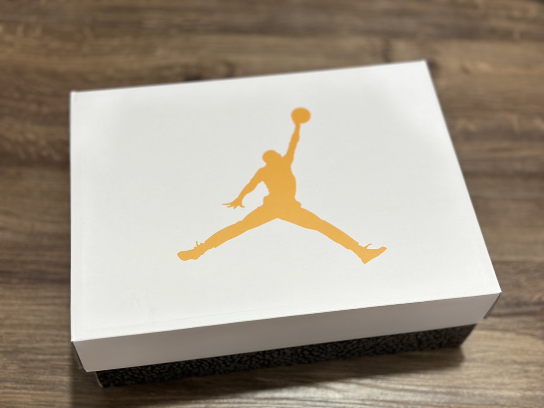 Air Jordan 3 AJ3 Joe 3 white and yellow basketball shoes CK9248-108