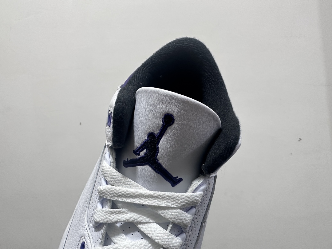 450 Air Jordan 3 Dark Iris 白紫 White/Black-Dark Iris-Cement Grey AJ3 篮球鞋 CT8532-105