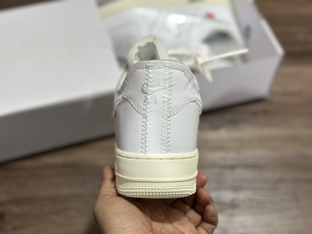 OFF-WhitexNikeAirForce1AF1OW联名白银low空军一号低帮运动鞋货号:AO429