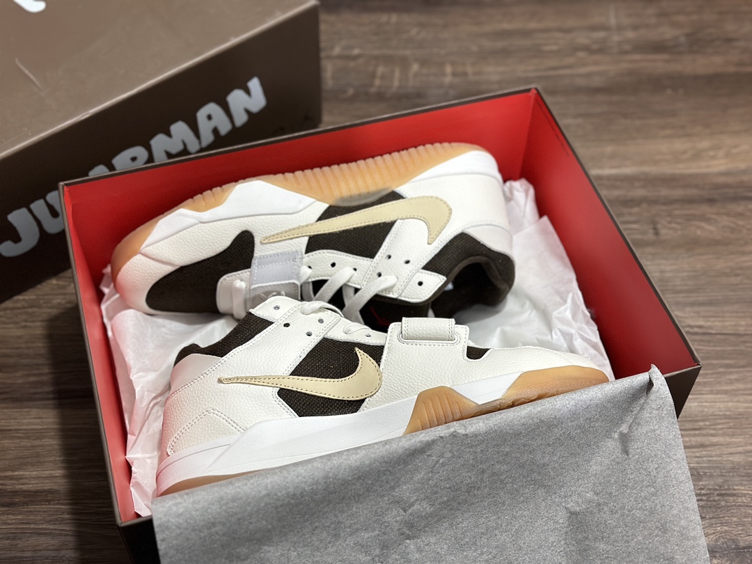 Travis Scott x Jordan Cut The Check TS Velcro White FZ8117-100