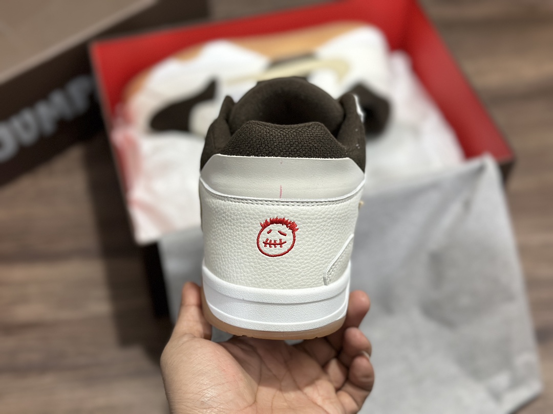 Travis Scott x Jordan Cut The Check TS Velcro White FZ8117-100