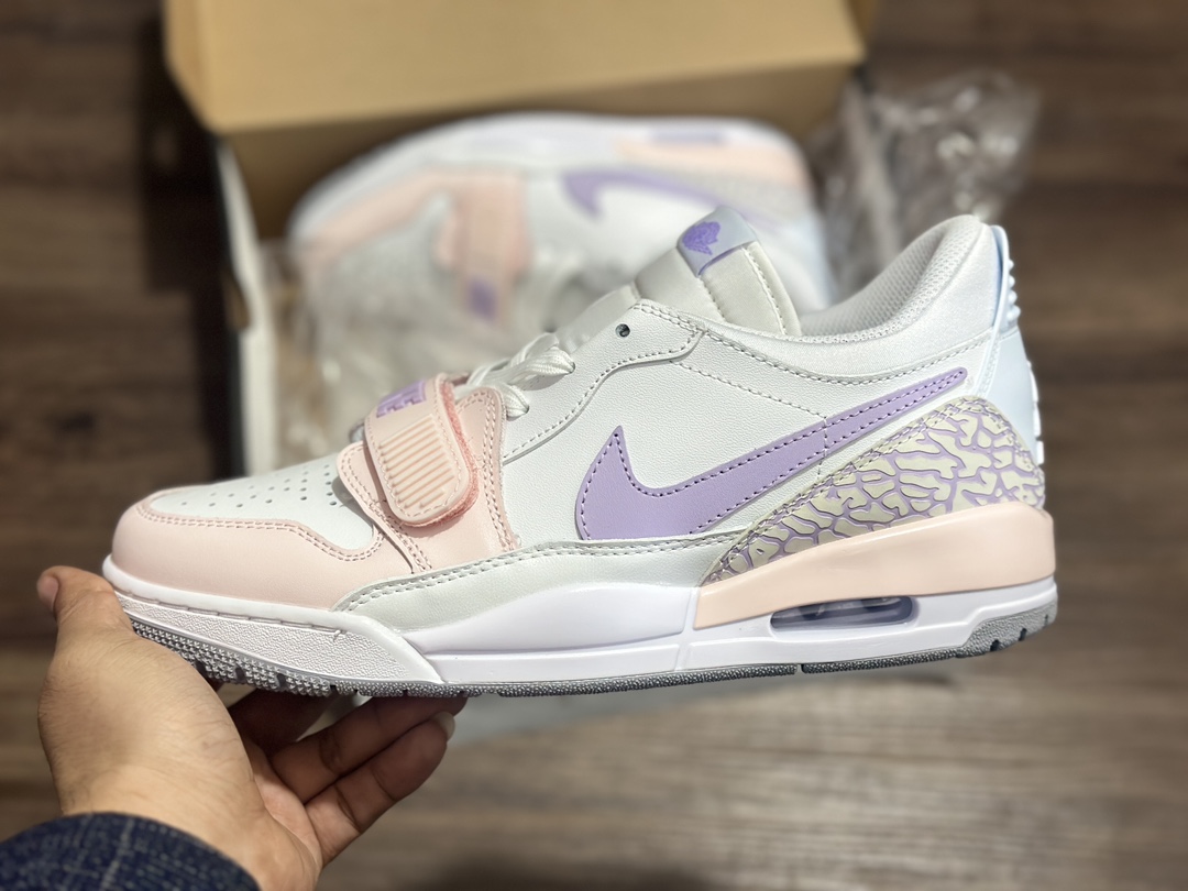 260 Air Jordan Legacy 312 low 粉紫白低帮篮球鞋 HF0745-151