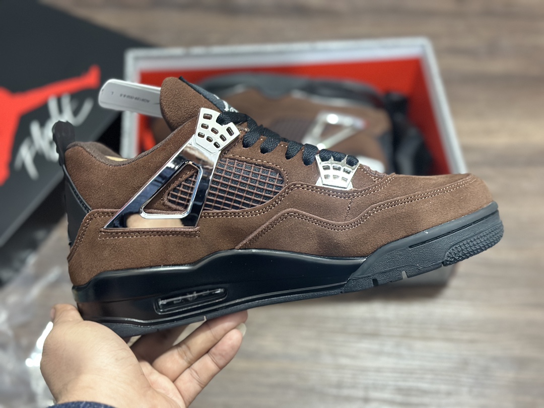 240 TNT Air Jordan 4 Retro " Hot Lava " 黑棕  AQ9129-002