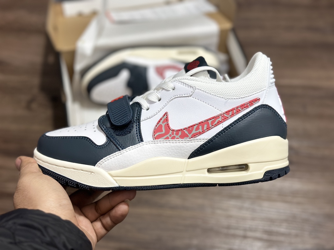 220 Air Jordan Legacy 312 low 白蓝红低帮篮球鞋 CD9054-146