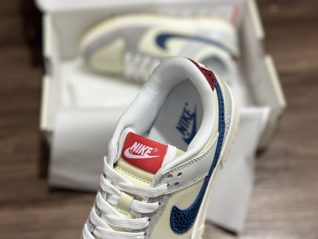 280 Nike Dunk SB Low 三杠 蓝色龙鳞低帮运动鞋 FC2025-302