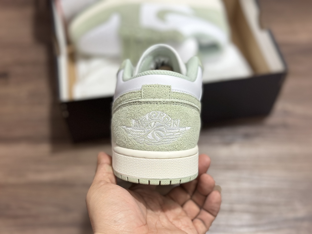 200 Air Jordan 1 Low AJ1 白绿 低帮休闲板鞋 FN5214-131