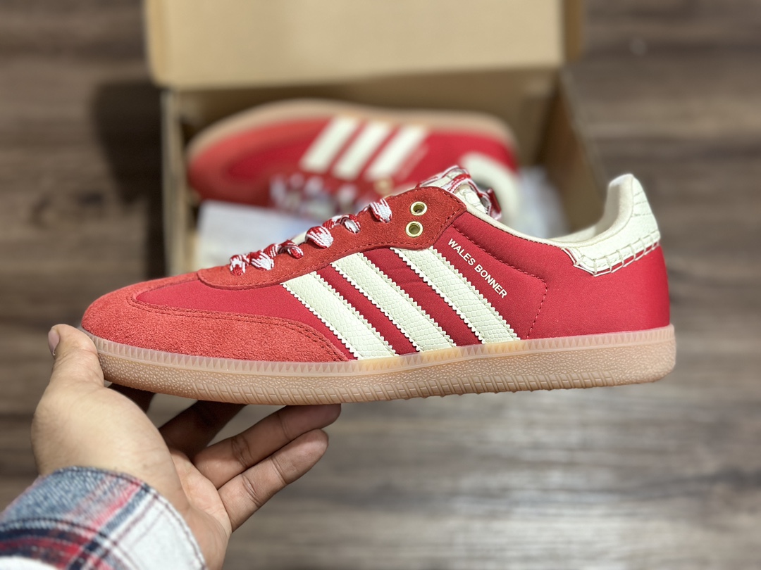 160 Wales Bonner x adidas Samba 复古桑巴板鞋 GY6612